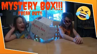 MYSTERY BOX CHALLENGE || Freak out || What's in the BOX || Not Funny Mom