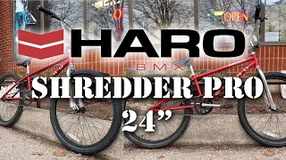 2021 Haro Shredder Pro 24" Cruiser BMX Unboxing @ Harvester Bikes