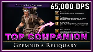 Cyclops War Drummer now the TOP DAMAGE Dealing Companion! (gzemnid test) - Neverwinter M25