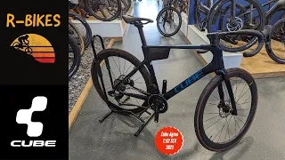 New Cube Agree C:62 Carbon SLX 2023 liquidblue´n´blue  WALK-AROUND REVIEW