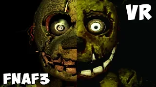 FNAF 3 vs. FNAF VR Jumpscares Comparison