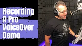 Recording A Voice Over Demo Reel with Steve Blum - TV Promos - Recording Advice