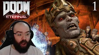 Unfinished Business...Let's Play DOOM Eternal | Blind Playthrough [Part 1]