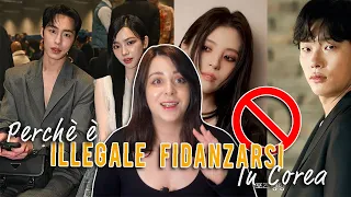 Perchè in Corea è ILLEGALE fidanzarsi per idol e attori?! Tutta la verità