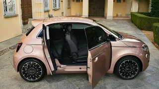 2023 Fiat 500e Abarth - Exterior and Interior Walkaround - 2022 LA Auto Show