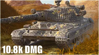 60TP - 10.8K DMG 5 KILLS (1vs5) ● WoT Blitz