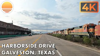 Harborside Drive in Galveston, Texas