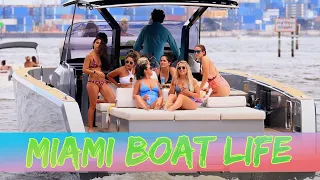 BEST BOAT LIFE ON THE MIAMI RIVER| BOAT ZONE MIAMI