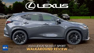 2024 Lexus NX350 F Sport | BEST Compact Luxury SUV? | NX 350 F Sport AWD Interior & Exterior Review