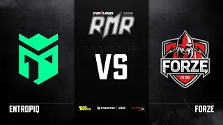 [RU] Entropiq vs forZe | Карта 1: Ancient | StarLadder CIS RMR Main Event Playoffs