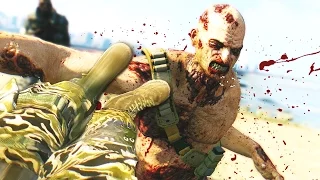 HOW TO FLYING KICK A ZOMBIE! (Dying Light The Following)