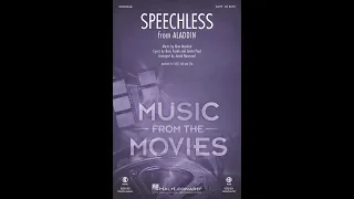 Speechless [from Aladdin (2019)] (SATB Choir) - Arranged by Jacob Narverud