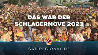 Schlagermove 2023: So feierten 400.000 Menschen in Hamburg