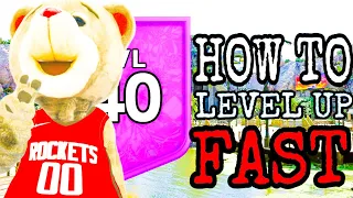 HOW TO LEVEL UP FAST IN NBA 2K23!! BEST REP METHODS TO HIT LEVEL 40 & UNLOCK MASCOTS IN 1 DAY!