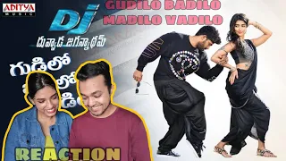 GUDILO BADILO MADILO VADILO - DJ | ALLU ARJUN | COUPLE REACTION | BOYFRIEND GIRLFRIEND REACTION