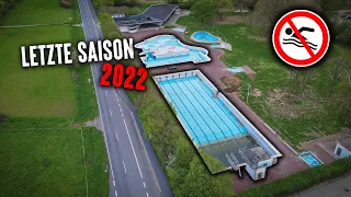 STROM LÄUFT NOCH IM VERLASSENEN SCHWIMMBAD!😱🏊🏿| LOSTPLACE