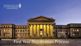 First Year Residence Registration and Check in 2021