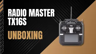 RadioMaster TX16S Unboxing