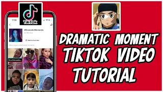 How to create Dramatic Moment Trend Video on Tiktok 2021 BGC Drama Effect Sound