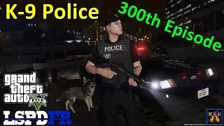 Night Time K-9 Police Patrol | GTA 5 LSPDFR 300th Episode Special