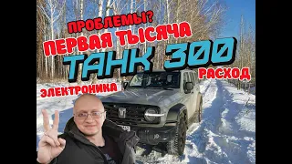 ТАНК 300 первая 1 000 км / Проблемы? / Расход / Электроника