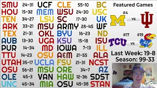 College Football Week 6 Picks (2022)