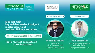MedTalk with key opinion leader & subject matter experts of various clinical specialties