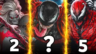 Top 10 Strongest Symbiotes  *Knull is not no. 1 ( HINDI )