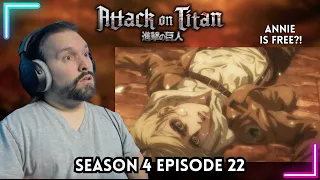 New Anime Fan Reacts To Attack on Titan Season 4 Episode 22 | Thaw