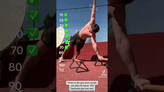 100 PUSH UPS IN ONE SET #calisthenics