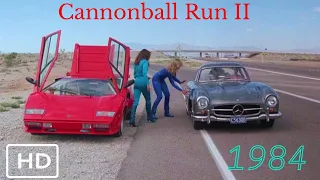 THE CANNONBALL RUN II 1984 intro #countach #cannonballrun #lamborghini