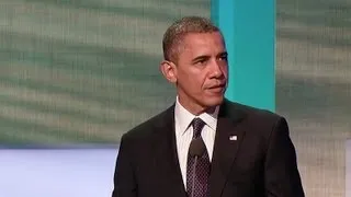 President Obama Speaks at the Clinton Global Initiative Annual Meeting