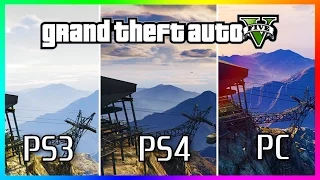 GTA 5 Graphics Comparison - Part 2! PS3 vs PS4 vs PC - GTA 5 Graphics PC / PS4 / PS3 (GTA V)