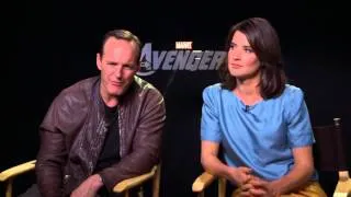 Clark Gregg & Cobie Smulders "The Avengers" Interview! [HD]