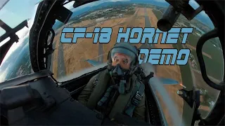 Inside The Cockpit - CF-18 Hornet Demo Team - Abbotsford Airshow 2021