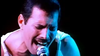 Queen -  Bohemian Rhapsody (live in Budapest 27/07/1986) Original 4:3 laserdisc footage!