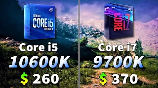 Coe i5 10600K vs Core i7 9700K | PC Gameplay Benchmark Test