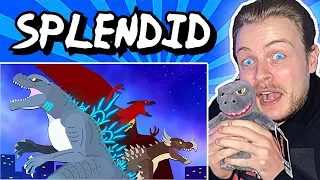 Godzilla  Lord of The Galaxy   EPISODE 1   DinoMania   animated movie REACTION