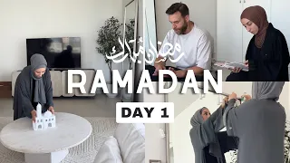 Let the fasting begin! Ramadan DAY 1 🌙🕌