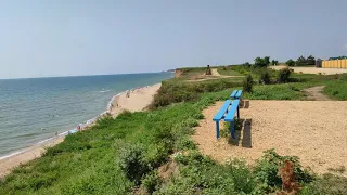 пляж Санжейка в Одесской области. июль.(4)