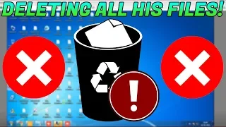 ACCESSING SCAMMERS PC! FILES DESTROYED!!