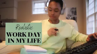 VLOG | unaesthetic quarantine work day in my life + signing up for my actuarial EXAM P