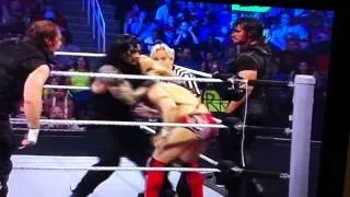 Team Hell No and Randy Orton vs Shield Smackdown 6/14/13  part 2