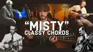 “Misty” jazz chord study - authentic voicings & tricks of Barney Kessel & Joe Pass - 1950’s style!