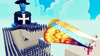 100x EXORCISTS + 2x GIANT vs 3x EVERY GOD - Totally Accurate Battle Simulator TABS