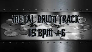 Simple Straight Metal Drum Track 115 BPM | Preset 3.0 (HQ,HD)