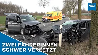 Frontalzusammenstoß auf der B212 bei Elsfleth