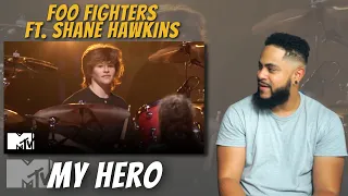 Foo Fighters ft. Shane Hawkins - My Hero | REACTION