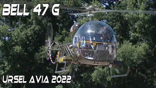 4K UHD Bell  47 G  Amazing Rare demo of this M.A.S.H. Helicopter