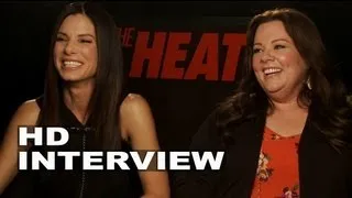 The Heat: Sandra Bullock & Melissa McCarthy Interview | ScreenSlam